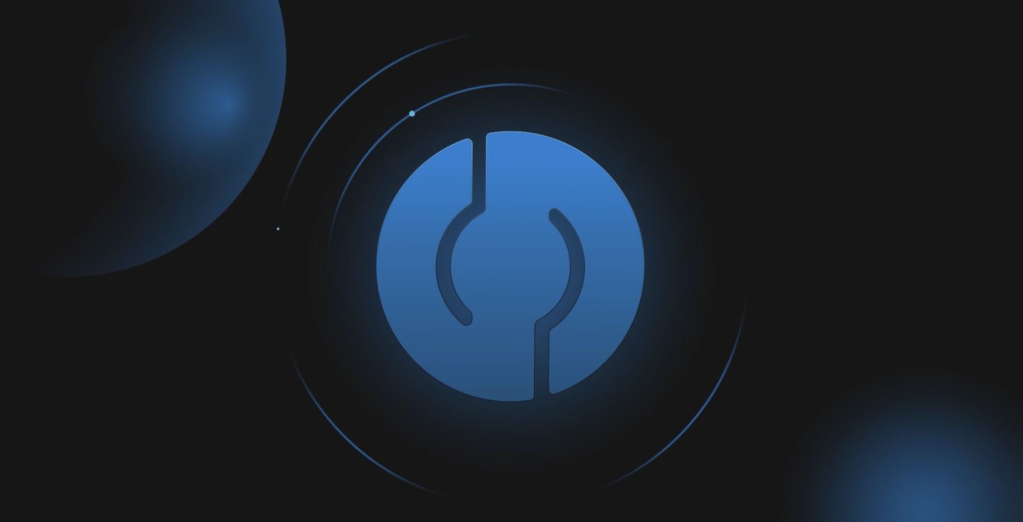 Desktop mockup showing Nexus UI with a performance chart of a strategy.